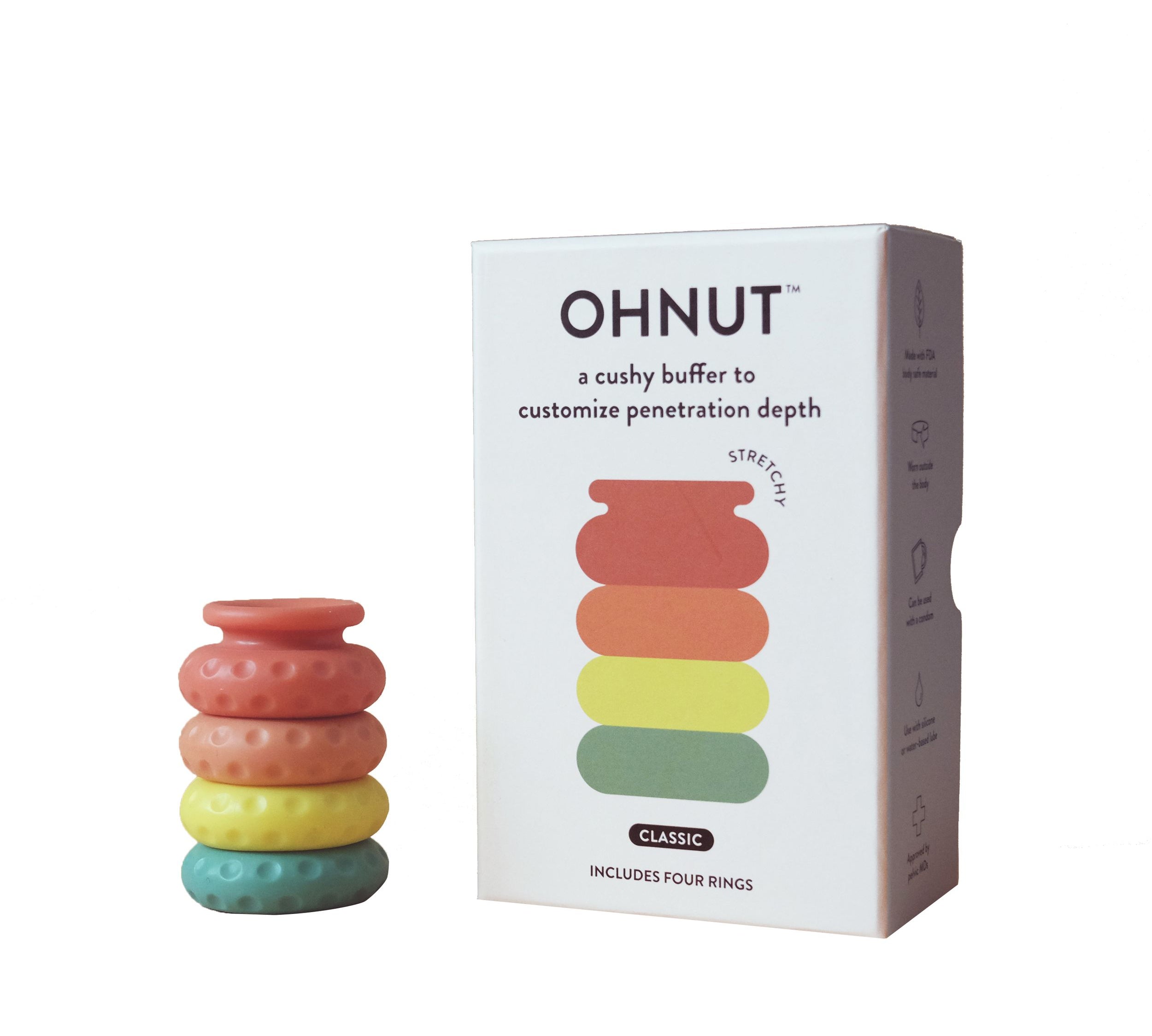 Inele penis pentru penetrare controlata - Ohnut