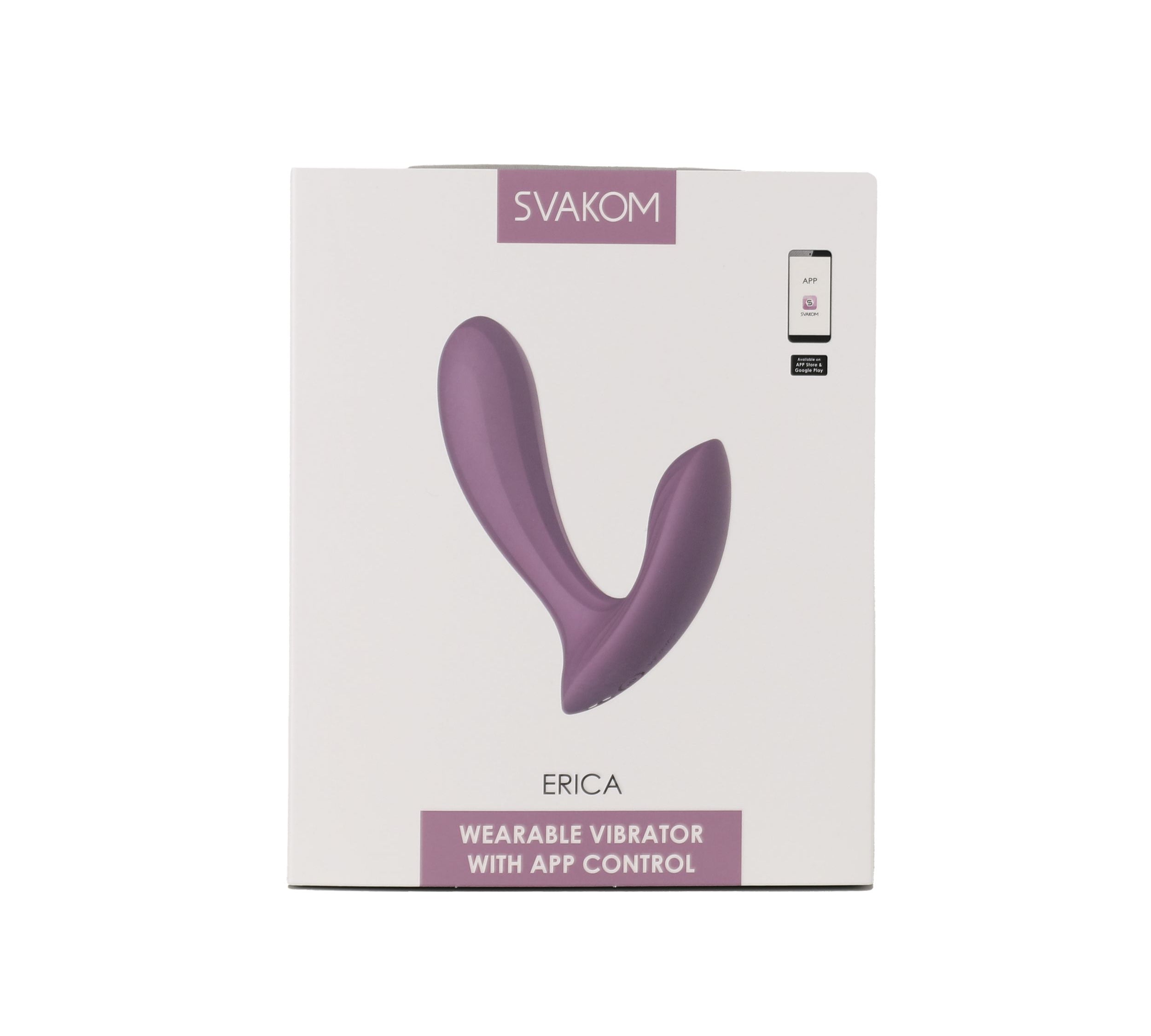 Vibrator portabil Erica - SVAKOM - Roz