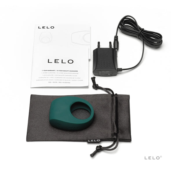 Inel Penis pentru cuplu - Tor 2 - Verde Inchis - Lelo - ettoi.ro