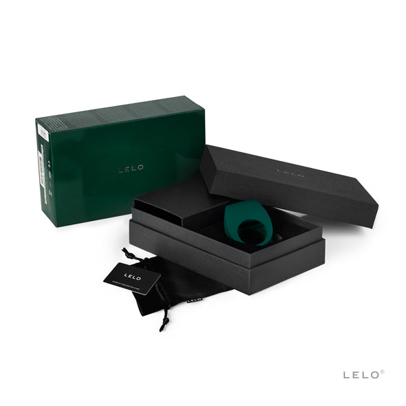 Inel Penis pentru cuplu - Tor 2 - Verde Inchis - Lelo - ettoi.ro