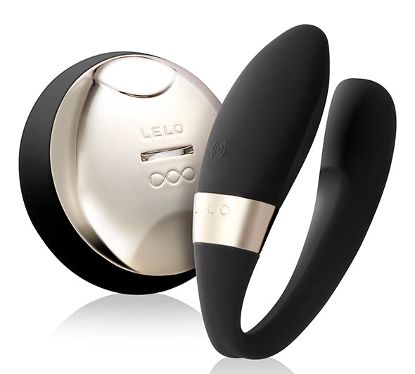 Vibrator Cuplu - Tiani 2 - Negru - Lelo - ettoi.ro