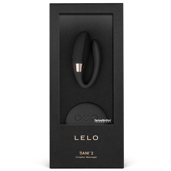 Vibrator Cuplu - Tiani 2 - Negru - Lelo - ettoi.ro