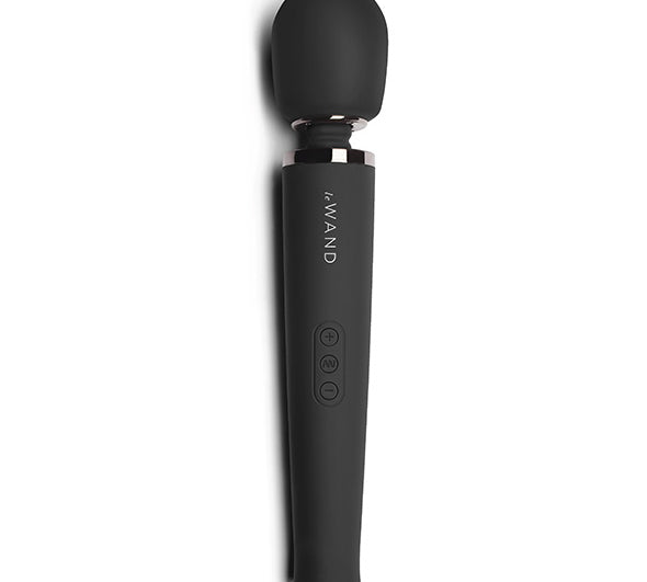 Vibrator Reincarcabil - Negru - Le Wand - ettoi.ro
