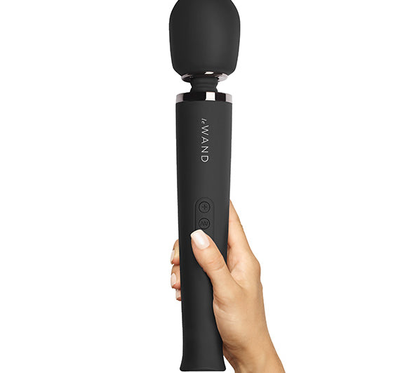 Vibrator Reincarcabil - Negru - Le Wand - ettoi.ro
