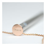 Vibrator Pandantiv - Vesper - Rose Gold - Crave - ettoi.ro