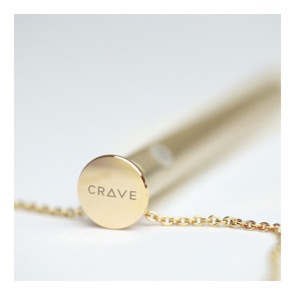 Vibrator Pandantiv - Vesper - Auriu - Crave - ettoi.ro