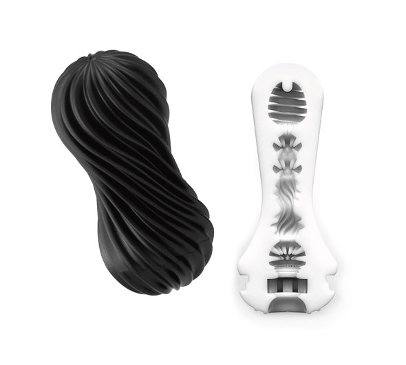 Masturbator - Rocky - Negru - Tenga - ettoi.ro