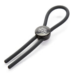 Inel ajustabil pentru penis - Negru - Fifty Shades of Grey - ettoi.ro