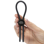 Inel ajustabil pentru penis - Negru - Fifty Shades of Grey - ettoi.ro