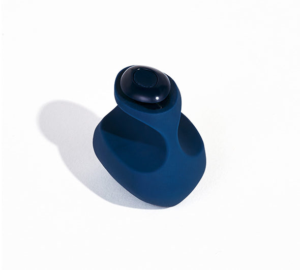 Vibrator Deget - Fin Finger - Navy - Dame Products - ettoi.ro