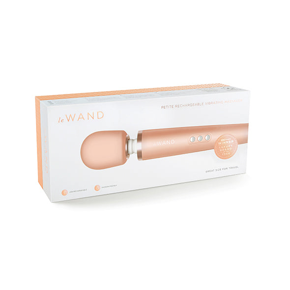 Vibrator Reincarcabil Mic - Rose Gold - Le Wand - ettoi.ro