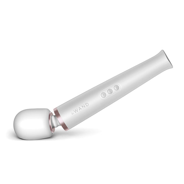 Vibrator Reincarcabil - Alb Perlat - Le Wand - ettoi.ro