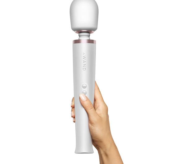 Vibrator Reincarcabil - Alb Perlat - Le Wand - ettoi.ro