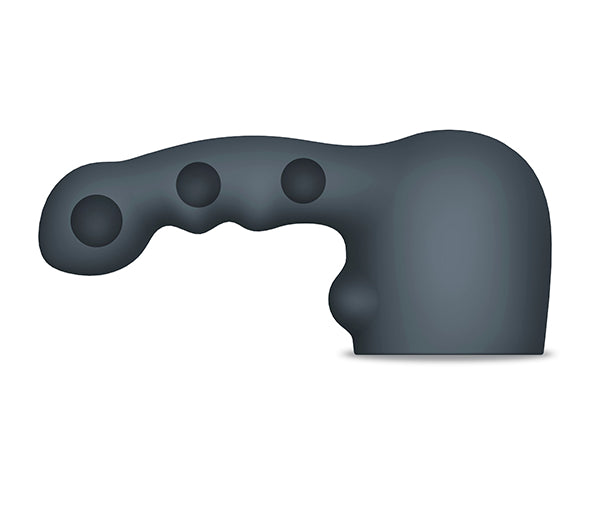 Atașament din silicon Ripple Weighted pentru vibrator - Le Wand - ettoi.ro