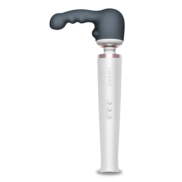 Atașament din silicon Ripple Weighted pentru vibrator - Le Wand - ettoi.ro