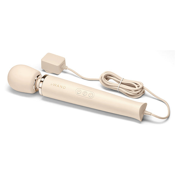 Vibrator Puternic Plug-in - Bej - Le wand - ettoi.ro
