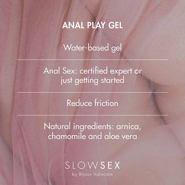 Gel anal - Slow Sex Anal Play Gel - Bijoux Indiscrets - ettoi.ro