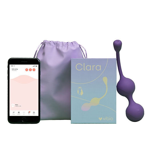 Bile Vaginale Vibratoare - Clara - Mov - Vibio - ettoi.ro